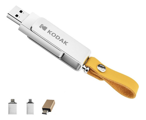 Pendrive Kodak 3.1 512gb + Adaptadores Para iPhone - Usb C A