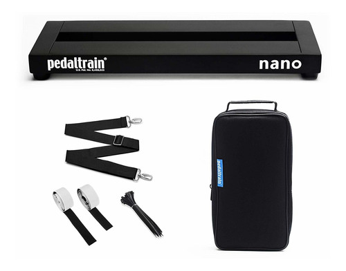 Pedaltrain Pt-nano-sc Pizarra De Pedal (14  Con Funda Suave)
