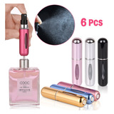 Mini Atomizador Para Perfume Recargable Capsula Viaje 6pcs