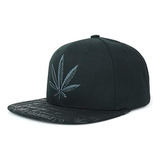 Trendy Shop Rasta Marijuana Leaf Weed Gorra Plana Bordada En