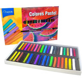 Gises Pastel Stanffor 36 Colores Escolares Y Profesionales