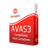 Avas3 Contable P/estudios 2 Pcs. 99 Empresas. Licencia Anual