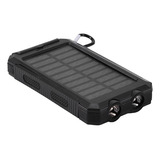 10000mah Móvil Lámpara Solar Cargador Dual Usb Batería De