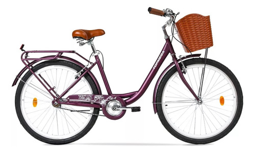 Bicicleta Topmega Lux Paseo Mujer Urbana Rodado 26 Vintage