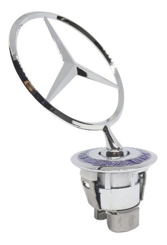 Emblema Mercedes Benz Capot Clase C E  Foto 10