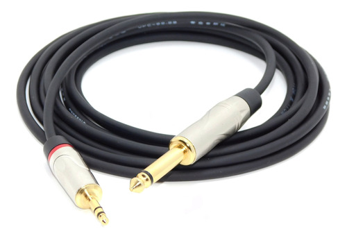 Cable Miniplug Trs Stereo Plug Ts Mono Sin Ruido 2m Hamc