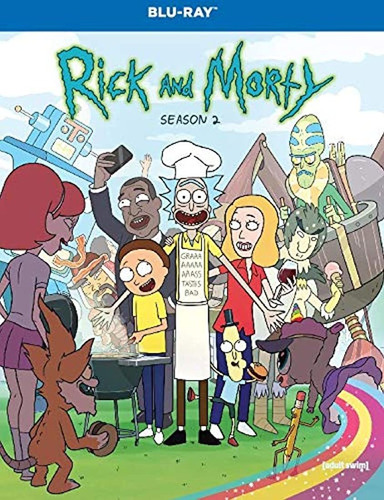 Rick Y Morty: La Segunda Temporada Completa Blu-ray