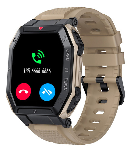 Smartwatch Táctico De 1.85in Con Bluetooth Y Rastreador P