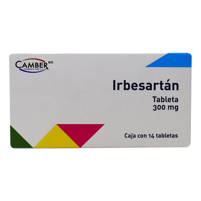 Irbesartán (camber) C\u002F14 Tabs. 300 Mg. | MercadoLibre