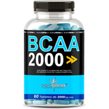 Bcaa 2000 Extra Forte 100% Puro Sports Nutrition 60 Tabletes Sabor Sem Sabor