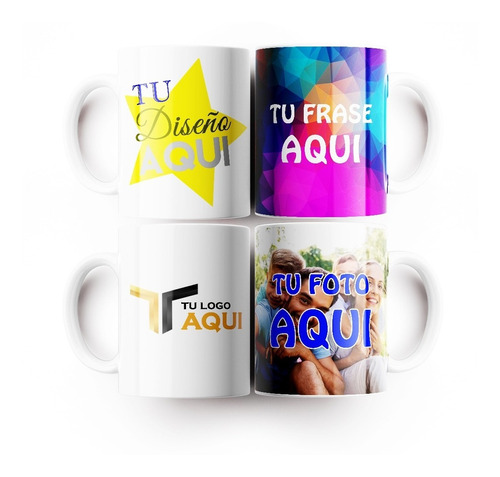 Tazón Taza Personalizada (tu Logo, Diseño, Imagen O Frase)