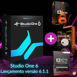 Studio One 6 +(ezdrummer 3, Ezbass, Ezkeys) Pack Áudio Elite