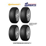 Llanta 205/55r16 Continental Contipremiumcontac2 91v (paq 4)