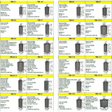 Bujes Rb/hule-metal/suspensión/adaptación/muelles Variedad