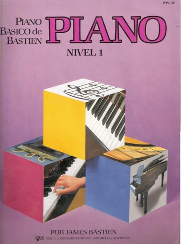 Piano Básico Bastien Partituras P/ Principiantes Nivel 1 Pdf