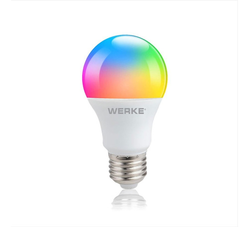 Lampara Led Smart Rgb 12w Werke Color De La Luz Smart Rgb Werke