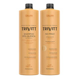 Escova Progressiva Trivitt Liss  + Shampoo 1l Itallian