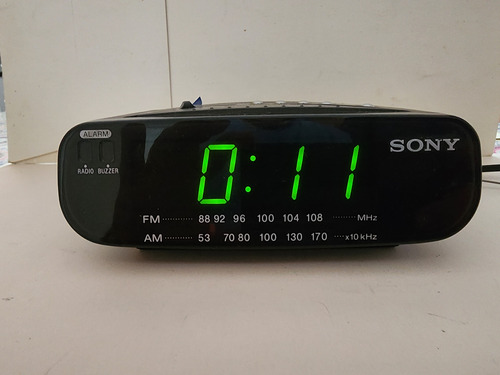 Radio Reloj Despertador Sony Ifc-c212