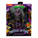 Neca Tortugas Ninja Turtles In Time Foot Soldier Original