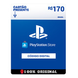 Gift Card Playstation Store 170 Reais Psn Plus Ps4 Ps5 Br