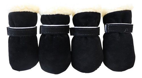 4 Uds Botas For Perros Invierno Cachorro Gato Lluvia Nieve