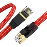 Cable Ethernet Cat7 De 25 Pies  Cargador Rápido  Cable De Re