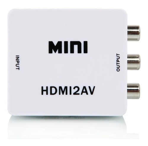 Conversor Hdmi A Rca Video Compuesto Notebook A Tv Tubo Tda