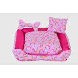 Cama P/cachorro Gato Caminha Pet Onix 40x40 Lavável C/ Ziper