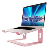 Soporte Para Laptop Anti-deslizante Metal Y Desmontable Rosa