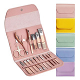 Kit Manicure Pedicure Cuidado Facial Cortauñas X16 Piezas