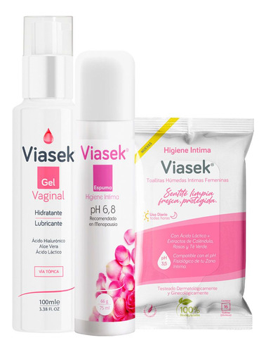 Eurolab Viasek Cuidado Íntimo Completo Para Menopausia