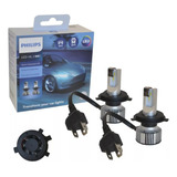 Kit Lampara H4 Led Philips Ultinon Essential 6500k 12/24 V