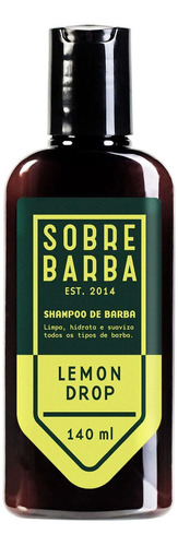 Shampoo De Barba - Lemon Drop 140ml Sobrebarba