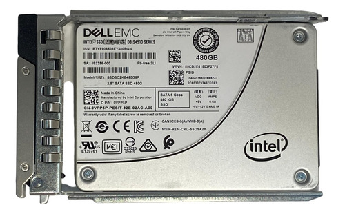  Hd Ssd 480gb Enterprise Dell R450 R550 R650 R750 0vpp5p Vpp5p @