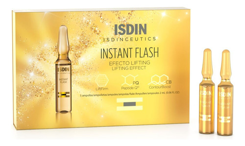 Isdinceutics Instant Flash Ampolletas 5x2ml Tipo De Piel Todo Tipo De Piel