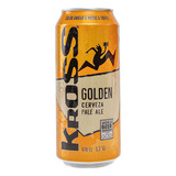 Pack 12x Cerveza Artesanal Kross Golden Ale 470cc Lata