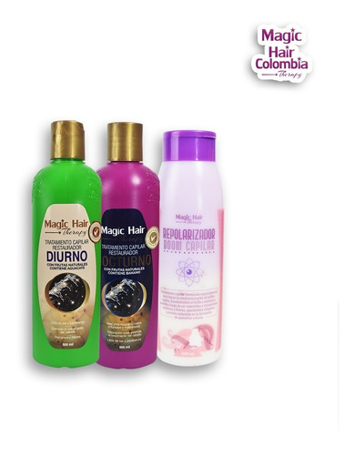 Kit Tratamientos  Magic Hair Cabello Magico - Ml A $56