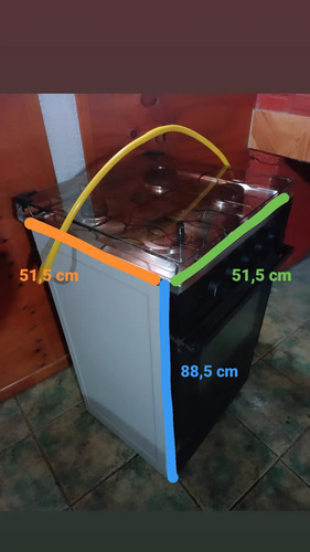 Cocina A Gas 4 Quemadores Sindelen