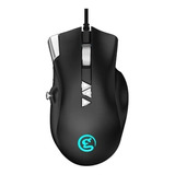 Mouse Gamer Gamesir Gm200 Com Joystick - Rgb - Antifadiga