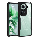 Funda Oppo Reno 11 5g Protector Transparente Rudo + Mica