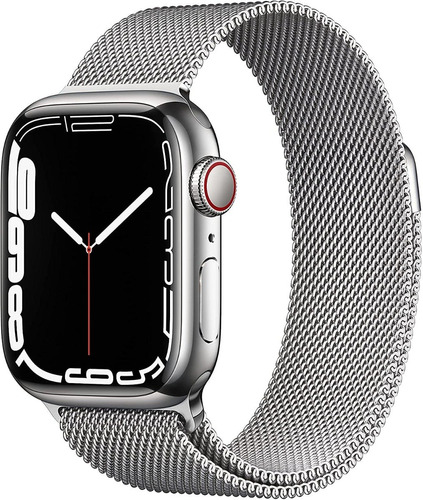 Apple Watch Series 7 41 Acero Silver Milanese Loop 4g