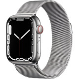 Apple Watch Series 7 41 Acero Silver Milanese Loop 4g