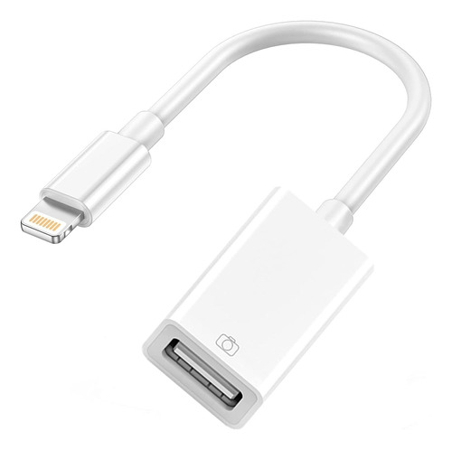 Adaptador Otg Lightning A Usb-a De Cámara Para iPhone/iPad