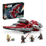 Kit Lego Star Wars Lanzadera Jedi T-6 De Ahsoka Tano 75362