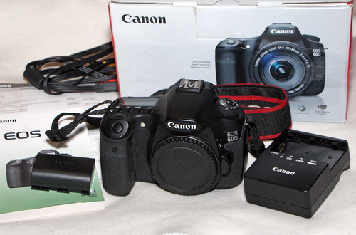 Canon Eos 60d Body 9mil Disp Exelente En Caja Opcion + Lente