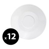 Pack X12 Plato Te / Desayuno Porcelana Vajilla Tsuji 1150