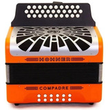 Hohner Compadre A48451 Acordeón Diatónico Fa-sib-mib C/funda