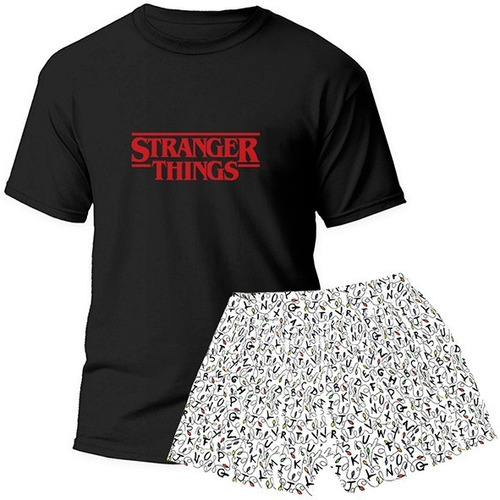 Pijama Corto Stranger Things Hombre, Mujer, Niños