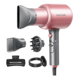 Secador De Cabello Wavytalk, 1875 W, Rosa + 5 Accesorios