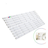 Kit Leds Spectra Sptv5019 (10tiras 7leds) - Aluminio, Promo*